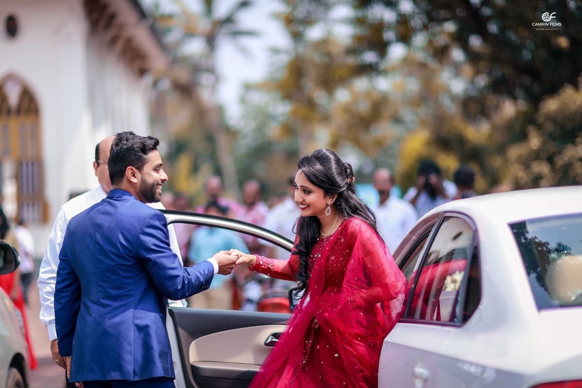 Kerala Christian Wedding Best Bride Entry